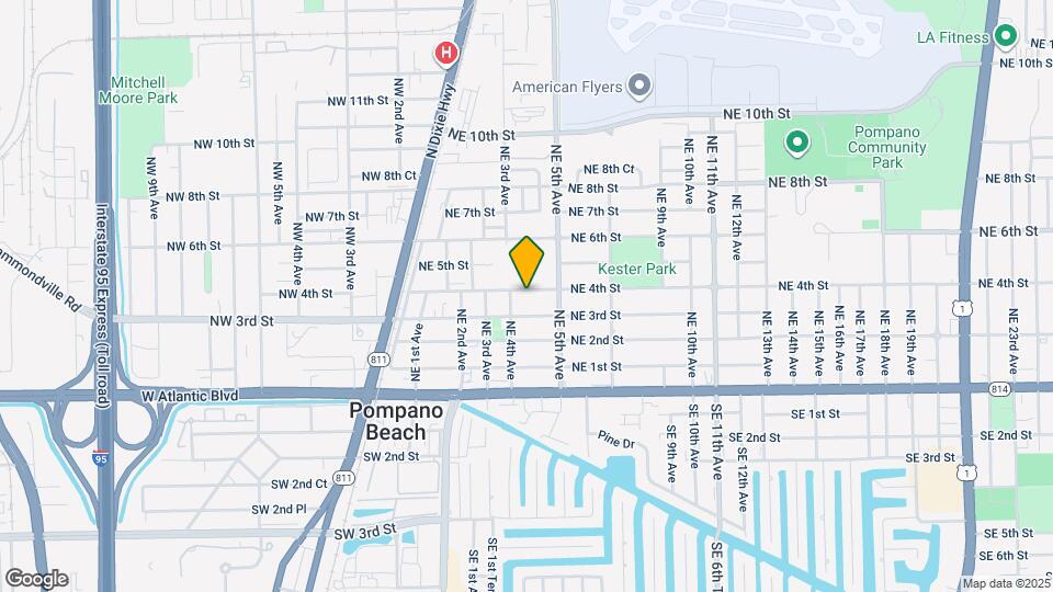 412 NE 4th St Map and Location Details
