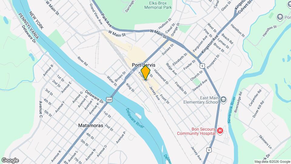 45 Front St, Unit 3C Map and Location Details