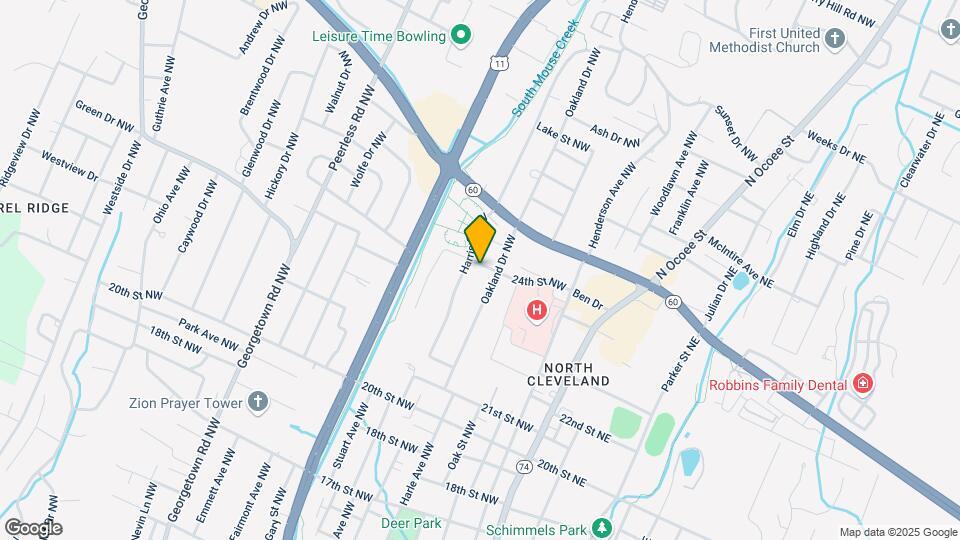 505 24th St NW Map and Location Details