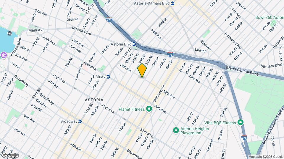 35-14 28th Avenue Mapa y Detalles de la Ubicación