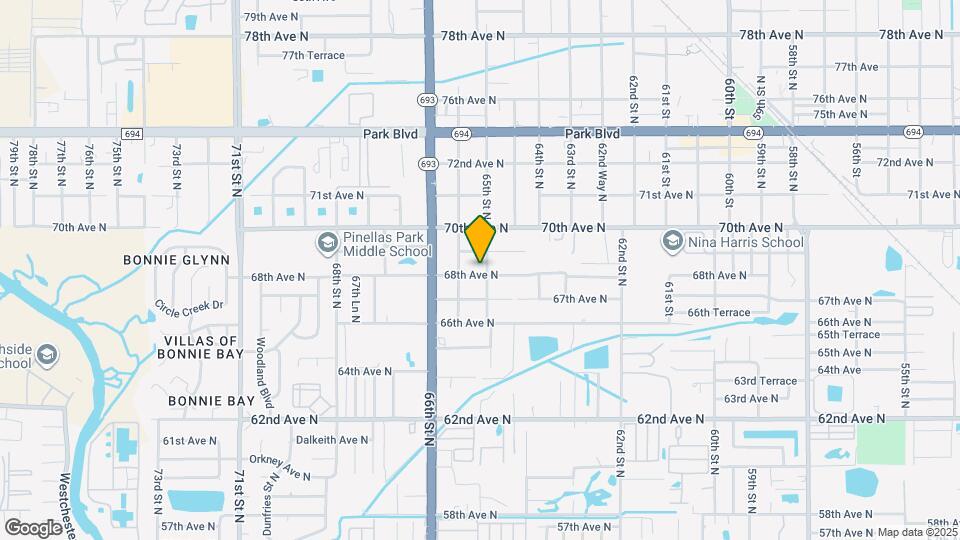 6513 68th Ave N Mapa y Detalles de la Ubicación