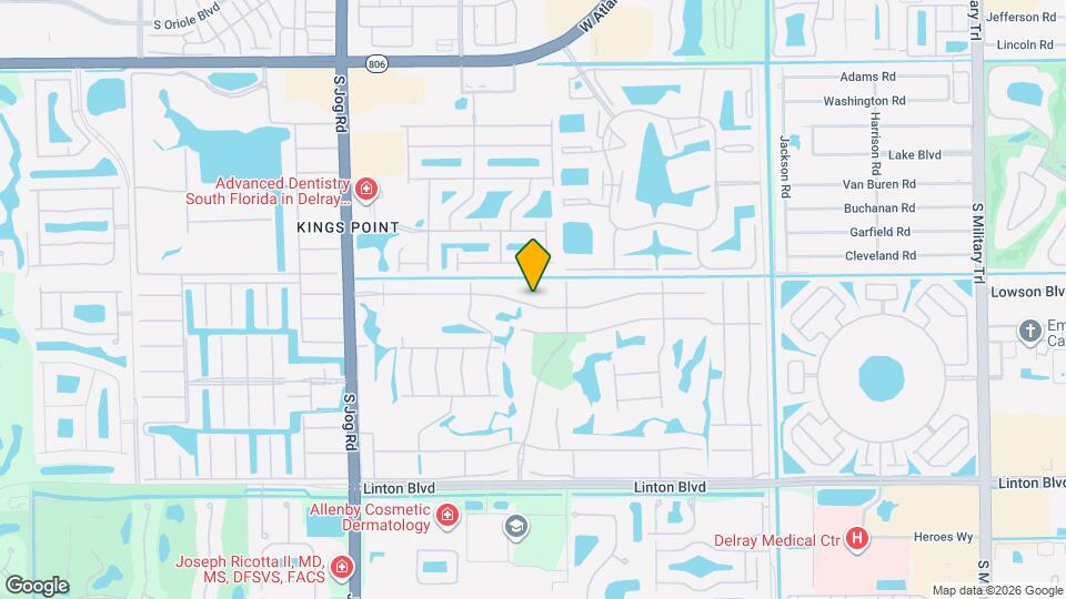 343 Normandy Ln Map and Location Details