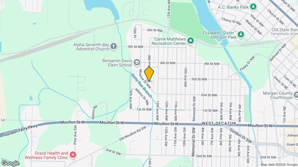 310 Monroe Dr NW Map and Location Details