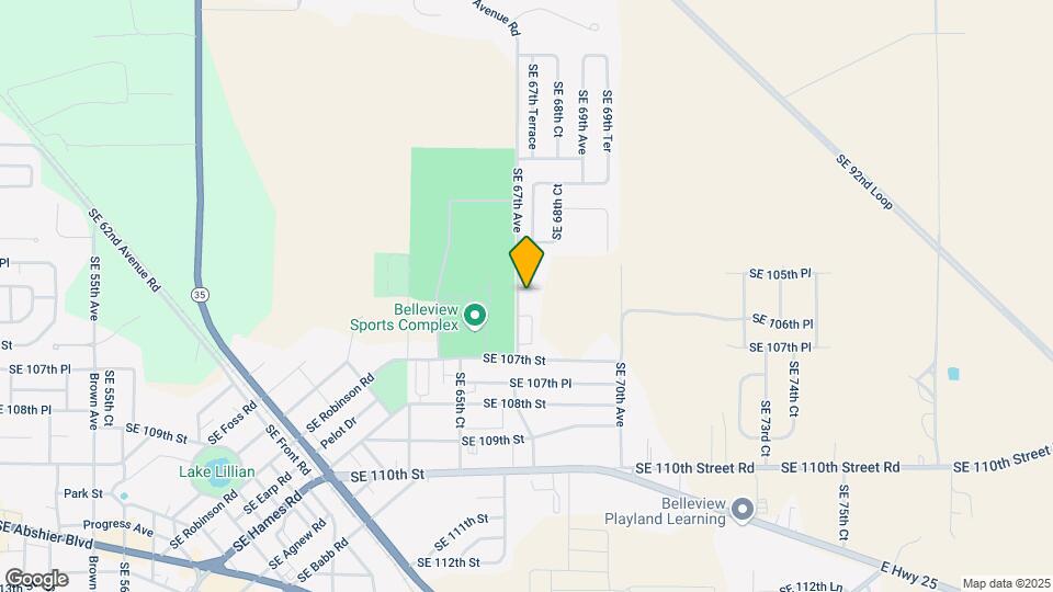 6724 SE 106th St Map and Location Details