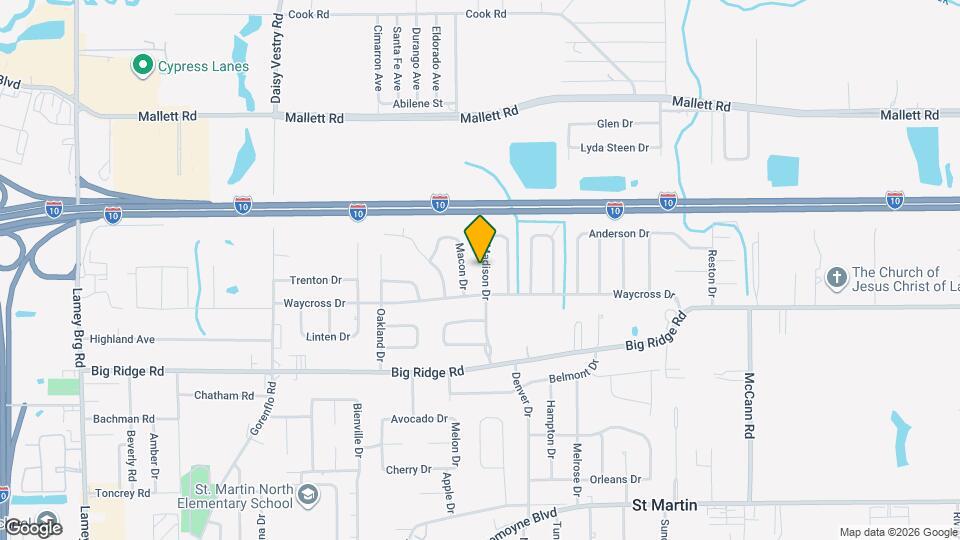 7517 Madison Dr Mapa y Detalles de la Ubicación