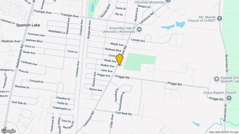 11714 Larimore Rd Map and Location Details