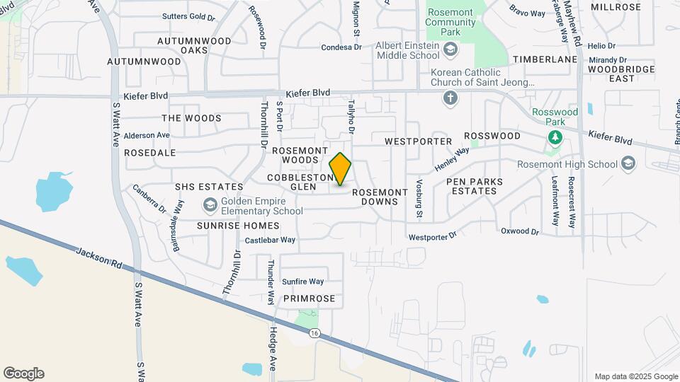 9141 Newhall Dr Map and Location Details