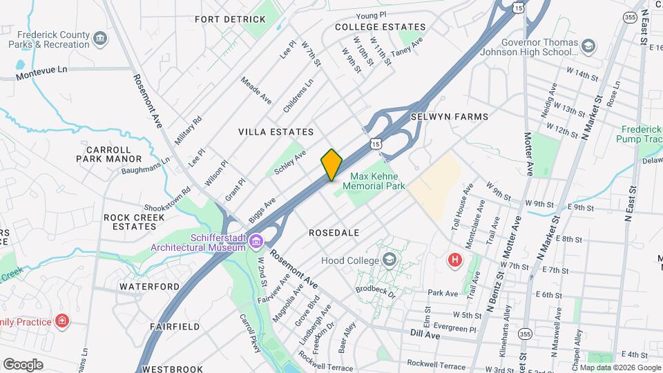 606 Apple Ave Mapa y Detalles de la Ubicación