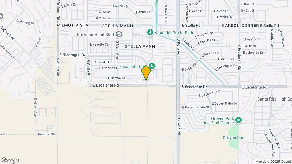 3740 S Jessica Ave Map and Location Details