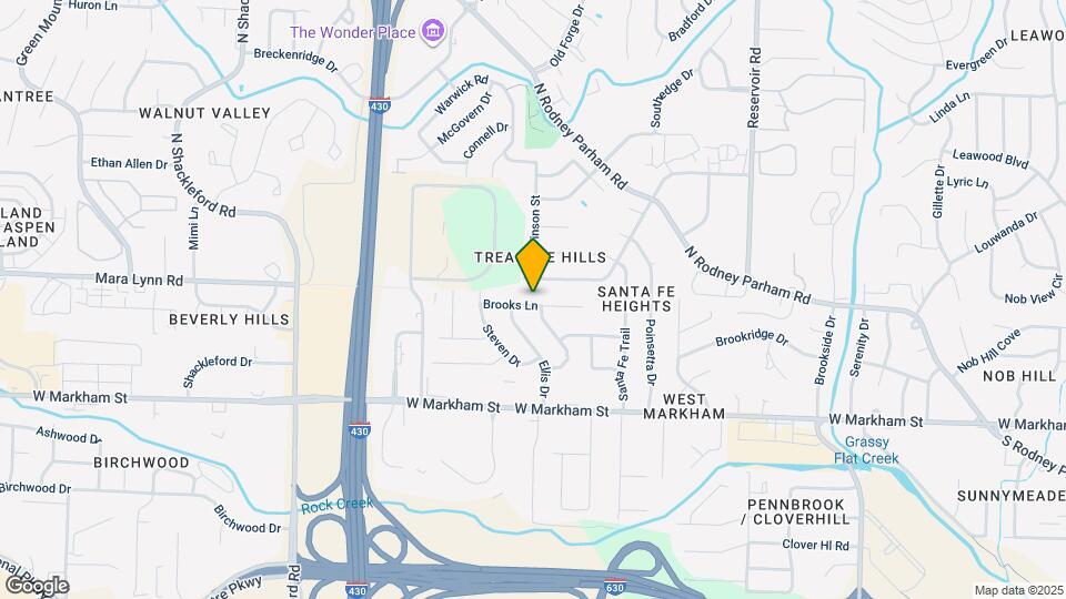 9910 Brooks Ln Map and Location Details