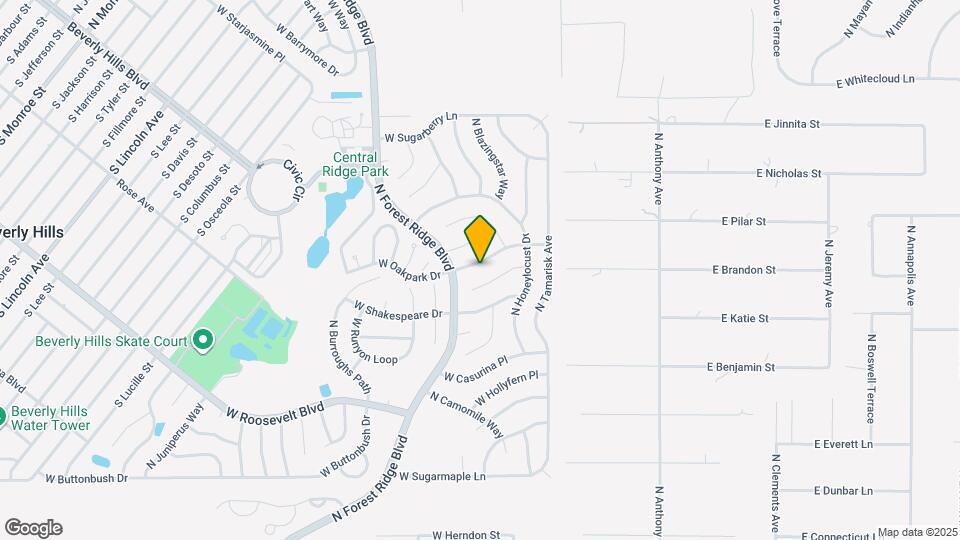 234 W Valerian Pl Map and Location Details