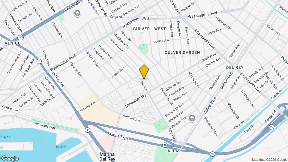 4332 Alla Rd Map and Location Details