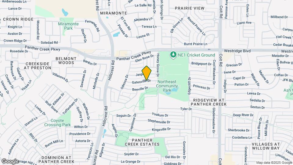 11565 Gatesville Dr Map and Location Details