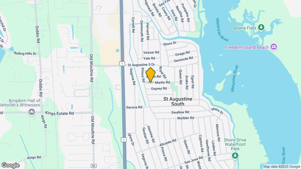 112 Martin Rd Map and Location Details