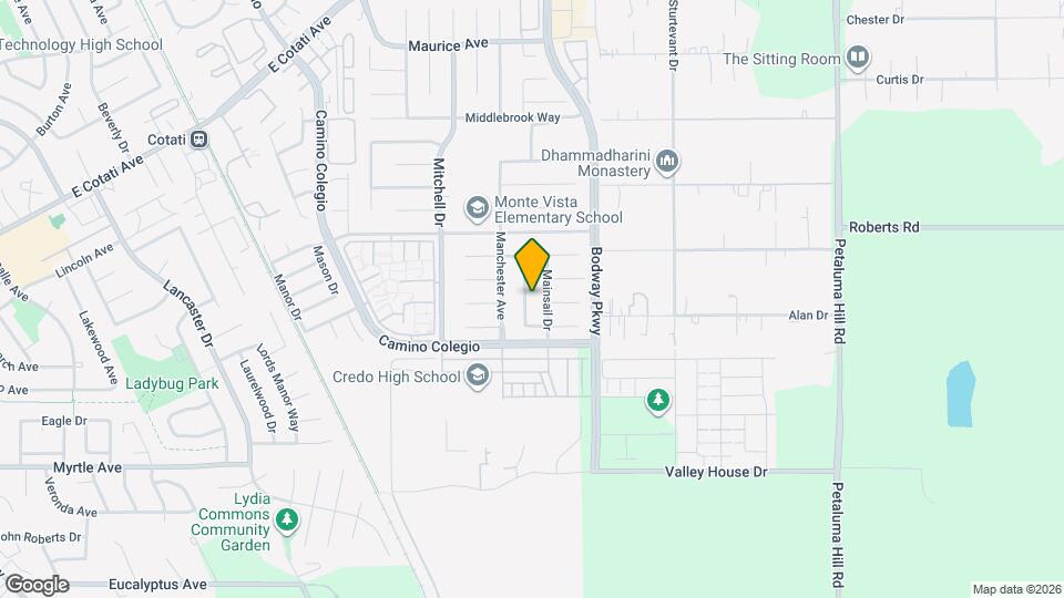 8022 Mammoth Dr Mapa y Detalles de la Ubicación