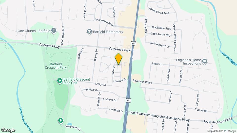 3145 Shaylin Crossing Map and Location Details