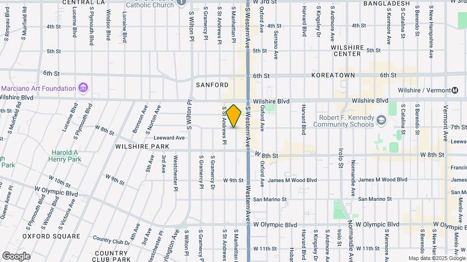 3840 W 7th St Mapa y Detalles de la Ubicación
