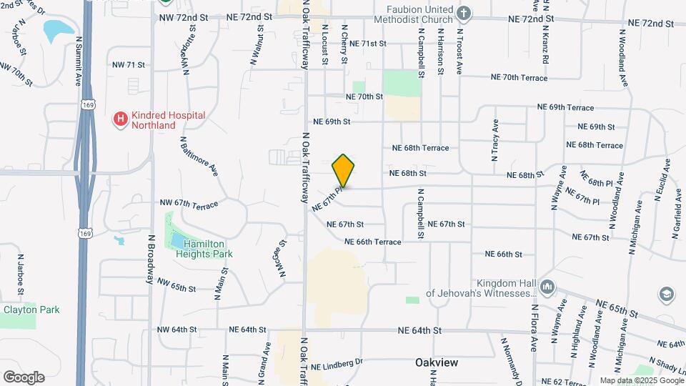 505 NE 67th Pl Map and Location Details