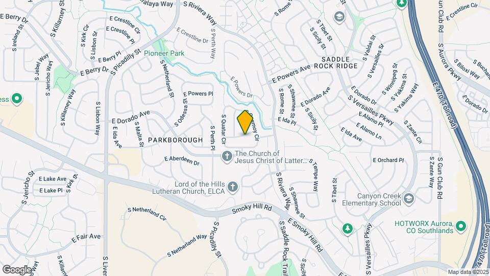 21898 E Alamo Ln Mapa y Detalles de la Ubicación