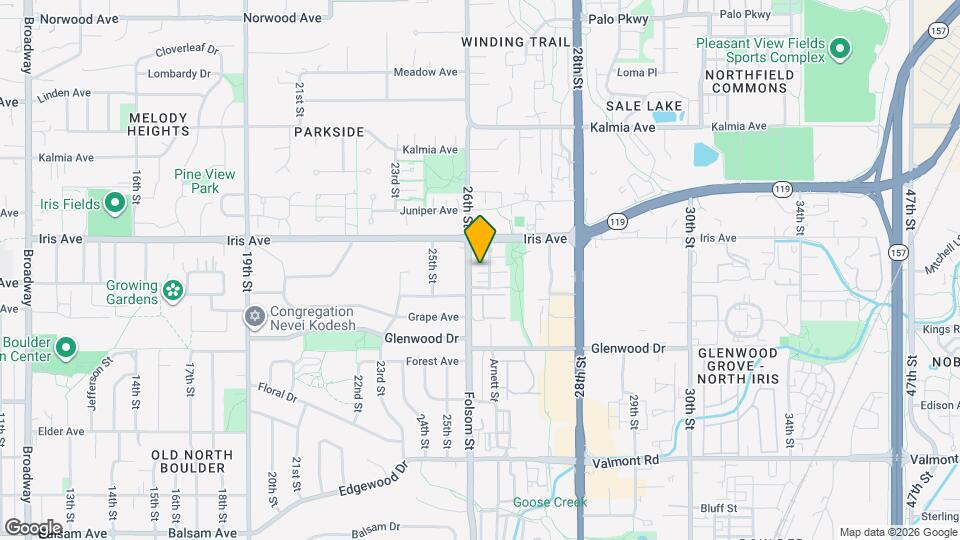 2603 Tumwater Ln Map and Location Details