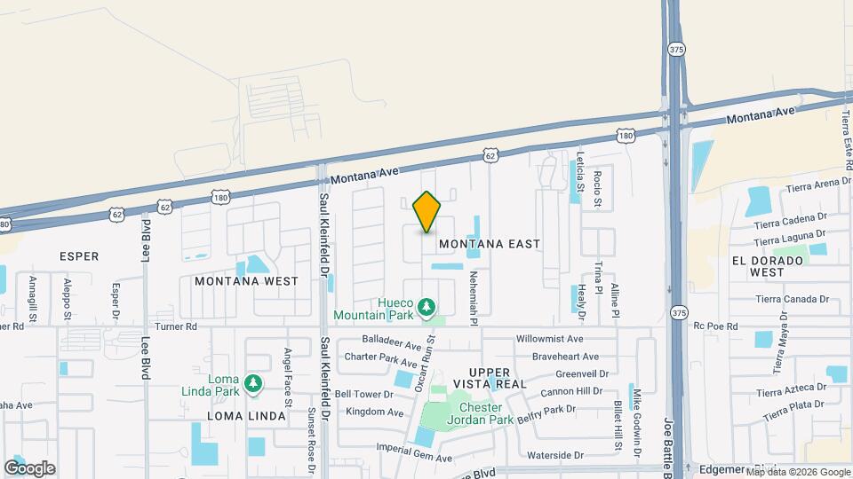 3696 Prairie Rose St Map and Location Details