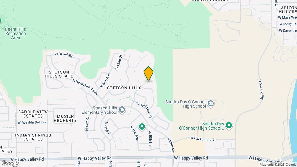 4031 W Chisum Trail Map and Location Details