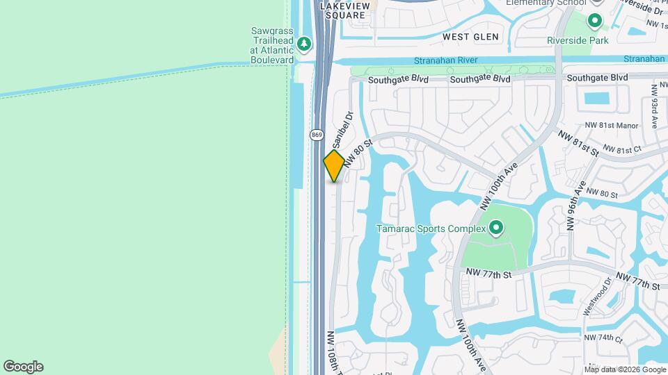 11010 Conch Ct Map and Location Details