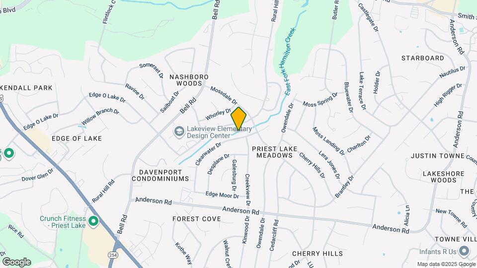 465 Clearwater Dr Map and Location Details