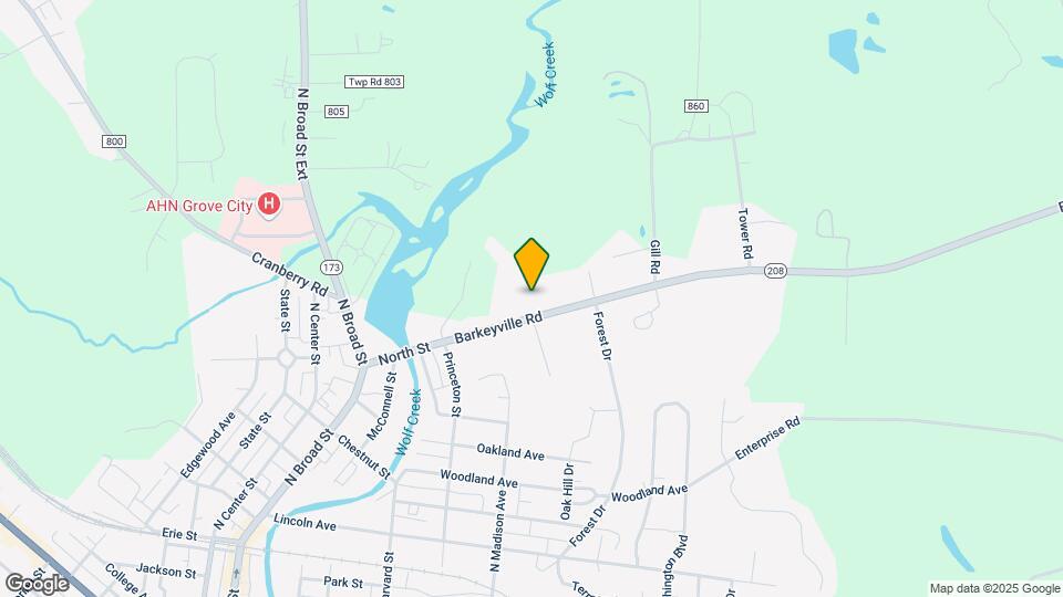 563 Barkeyville Rd Map and Location Details