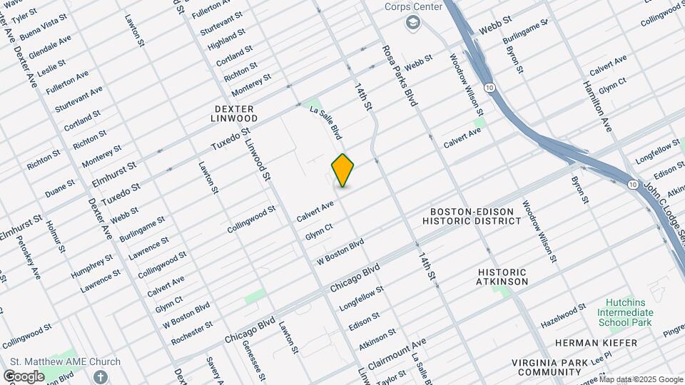 2340 Calvert St Map and Location Details