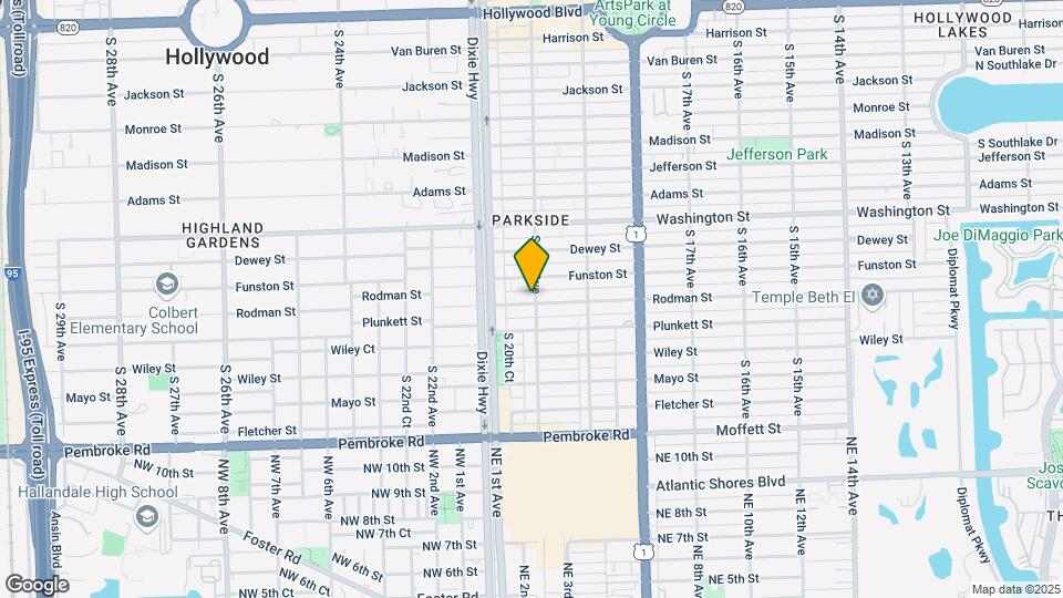 1108 S 20th Ave Map and Location Details