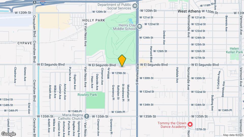 1906 W El Segundo Blvd Map and Location Details