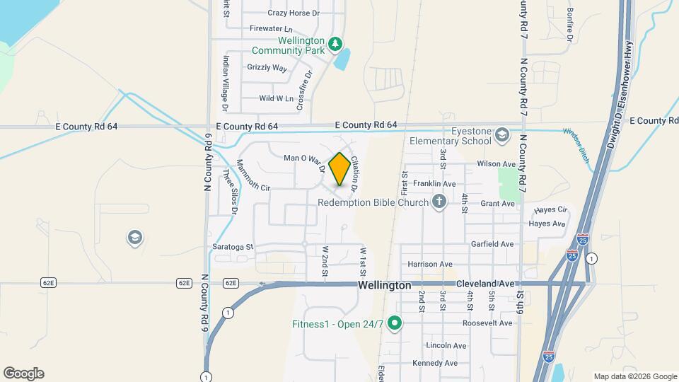 8502 Secretariat Dr Map and Location Details