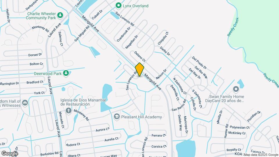 809 Toledo Ct Map and Location Details