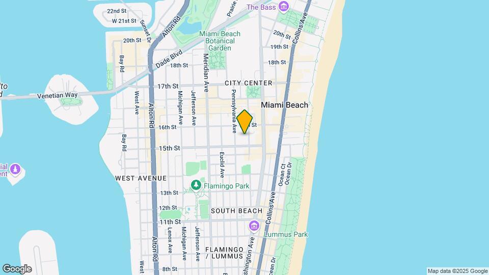 1532 Drexel Ave Mapa y Detalles de la Ubicación