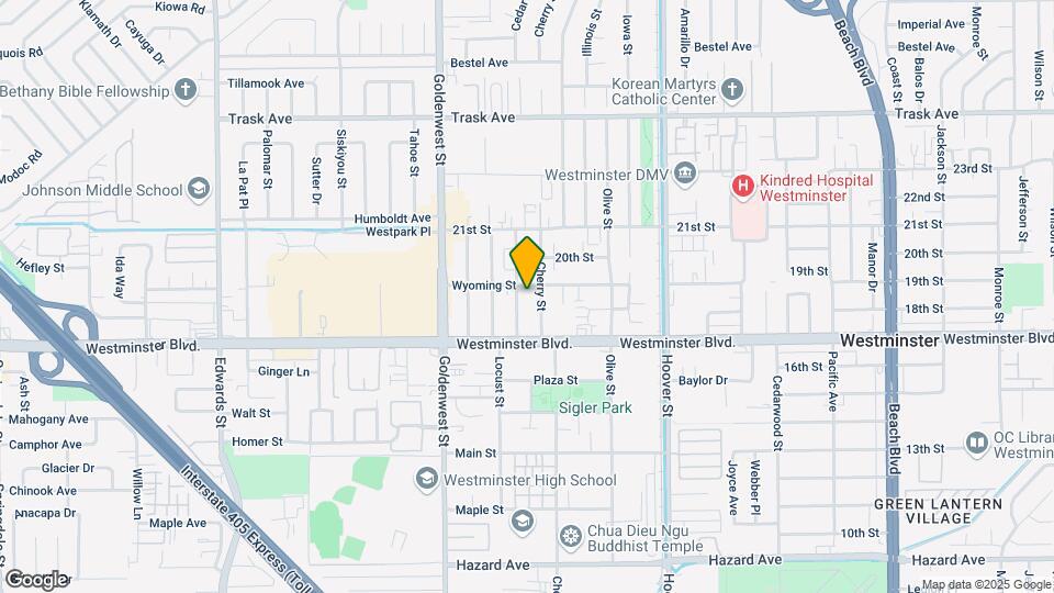 13882 Cedar St Map and Location Details