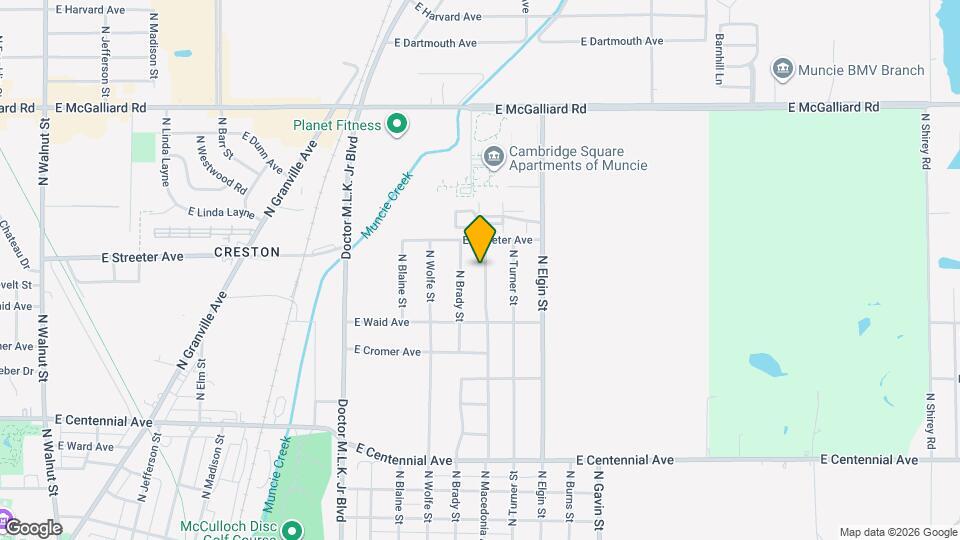 2321 N Macedonia Ave Map and Location Details