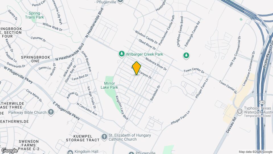 18405 Tallgrass Prairie Dr Map and Location Details