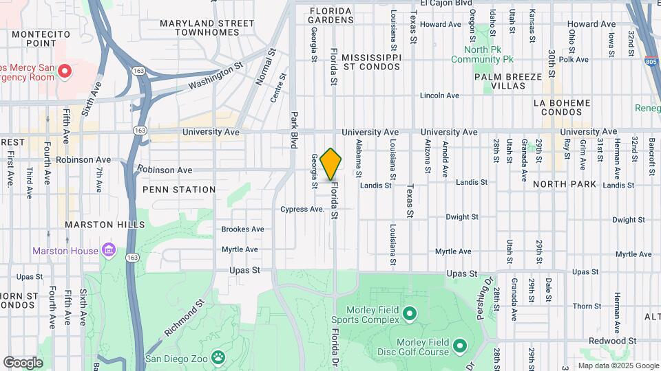 3722 Florida St Map and Location Details