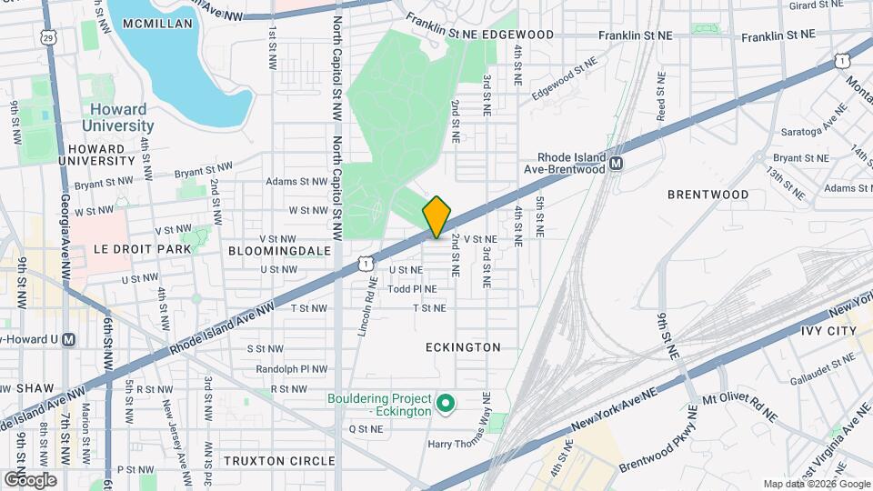 159 V St NE Map and Location Details