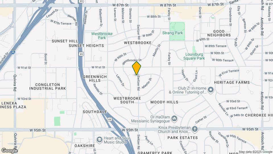 9136 Switzer St Map and Location Details