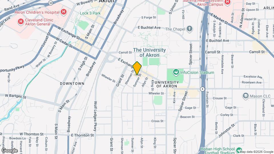 400 Sumner St Map and Location Details