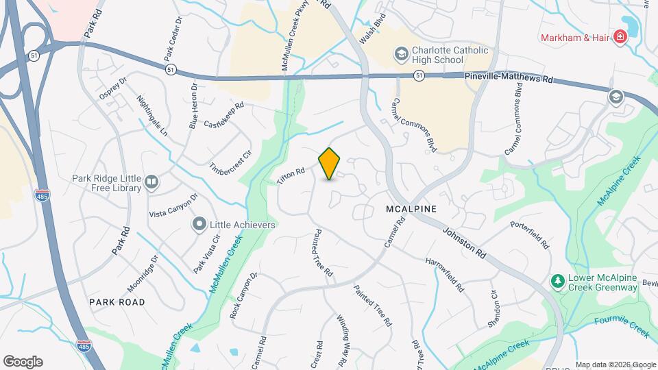 11048 Cedar View Rd. Map and Location Details