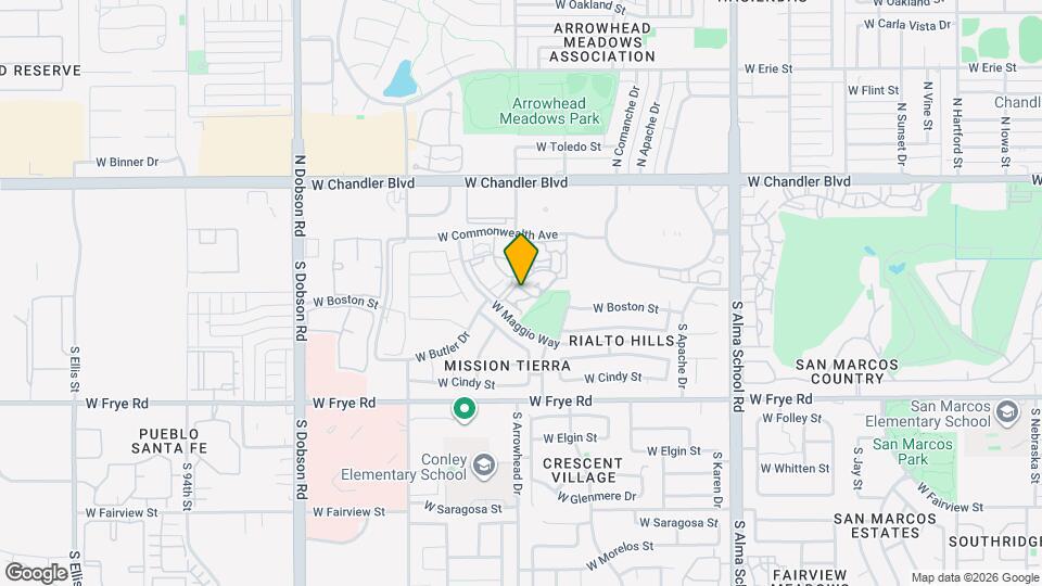 Los Arboles Apartments Map and Location Details