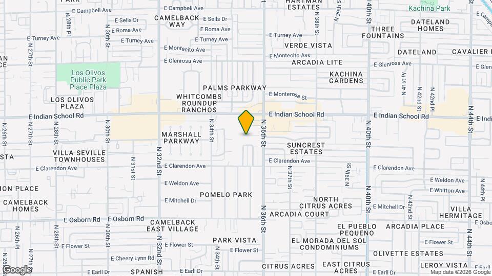 3515 E Piccadilly Rd Map and Location Details