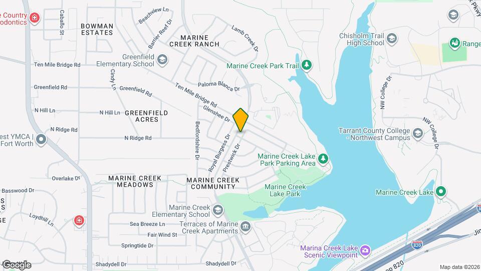 5301 Prestwick Dr Map and Location Details