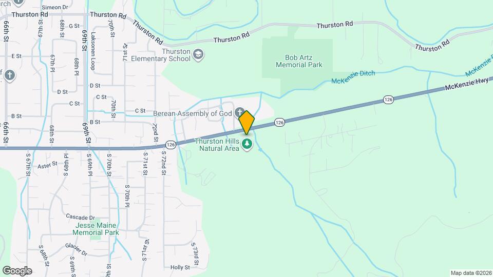 7575 McKenzie Hwy Map and Location Details