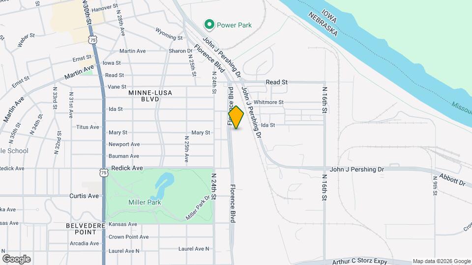 6715 Florence Blvd Map and Location Details