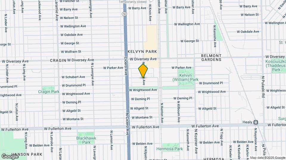 2642-2650 N Kilpatrick Ave Map and Location Details