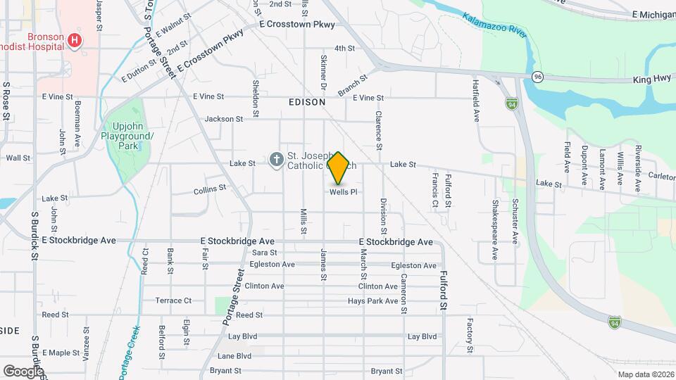 1221 Wells Pl, Unit 2 Map and Location Details